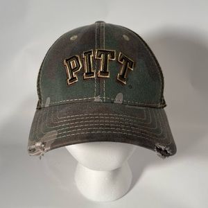 Pitt Hat - camo w/ mesh back stretch fit. SECRET POCKET!!